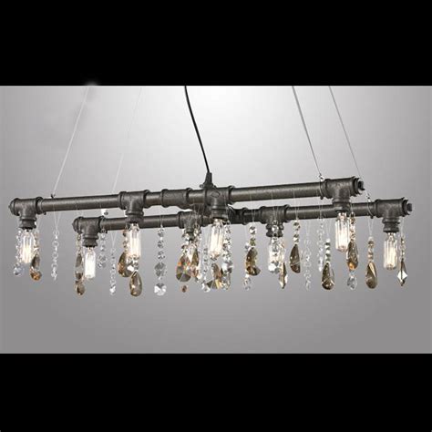Attach to the junction box. Water Pipe And Crystal Chandelier 10850 : Browse Project ...