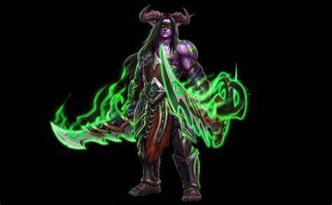 Mission Night Elf Demon Hunter By Shadowpriest On Deviantart Demon Hunter Warcraft