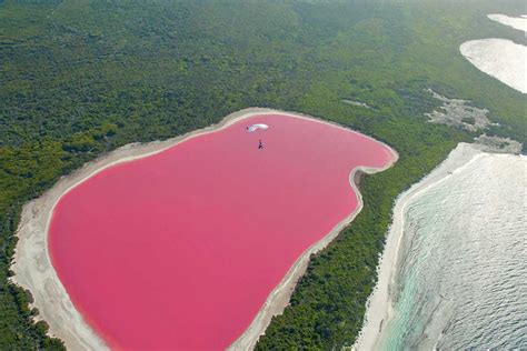 El Lago Rosa Hillier En Australia Destino Infinito