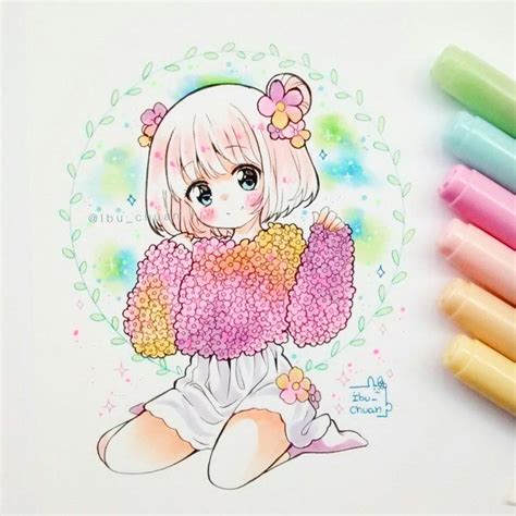 🌠 Ibuchuan 🌠 Ibichuan Twitter Cute Art Cute Drawings Anime
