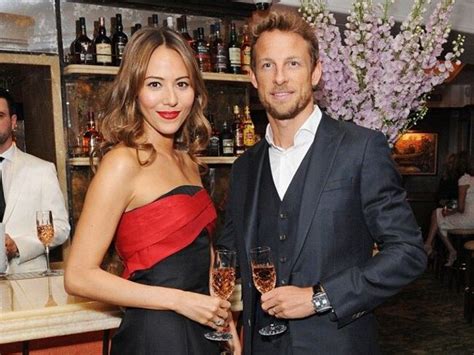 jenson button and wife jessica michibata gassed and robbed in france herald sun