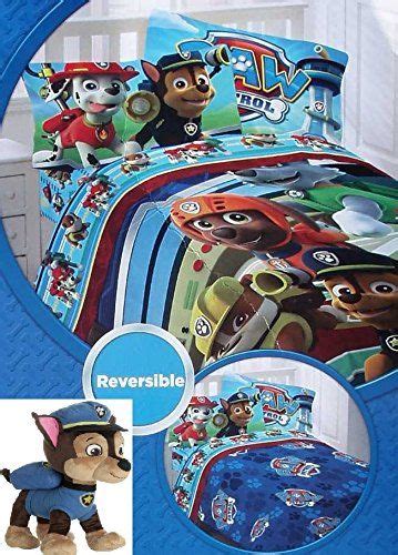 Nickelodeon Paw Patrol Full Bedding Set Reversible Comforter Full