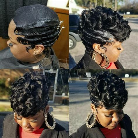 Pin By Frieda On Hair Short Weave Hairstyles Quick Weave Hairstyles