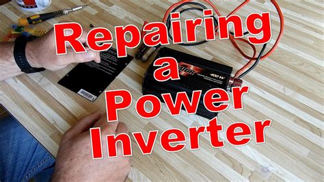 How To Repair A Power Inverter Youtube
