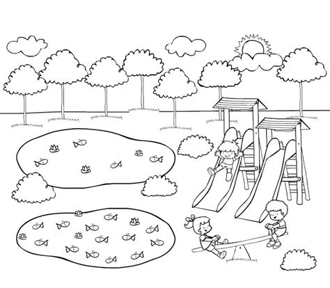 Obstacle Course Coloring Sheet Coloring Pages