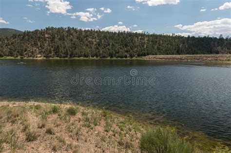 Southern View Quemado Lake New Mexico Stock Photo Image