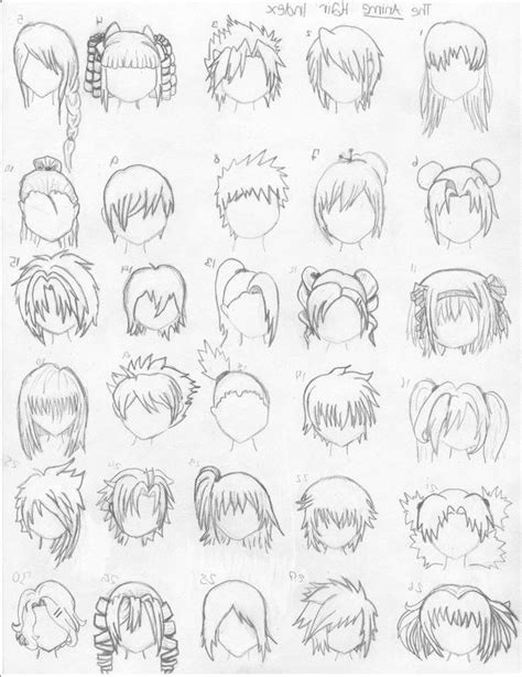 Pin By Mia Garcia On Comic How To Draw Anime Hair How To Draw Hair