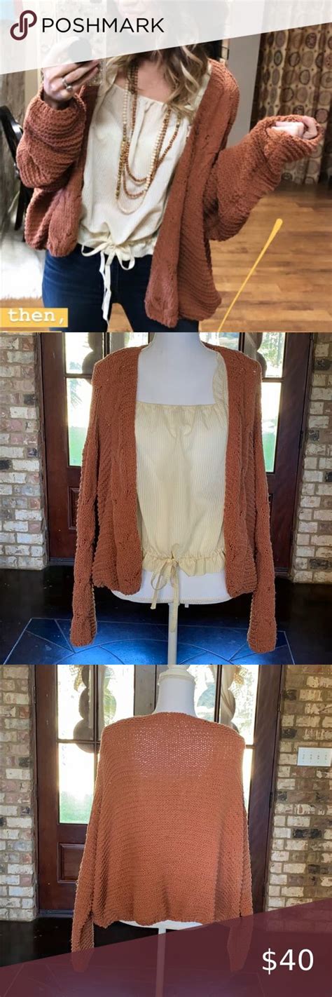 Sadie And Sage Cardigan With Boutique Ruffle Tank Boutique Cardigan