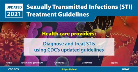 Updated Guidelines For Treatment Of Sexually Transmitted Diseases My