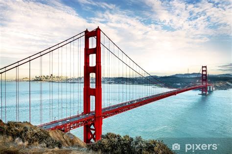 Papier Peint Golden Gate Bridge San Francisco Pixersfr