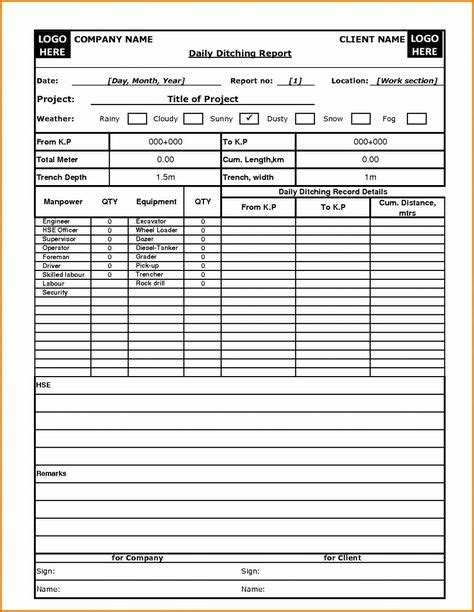 Security Daily Activity Report Sample Template Two Vercel App