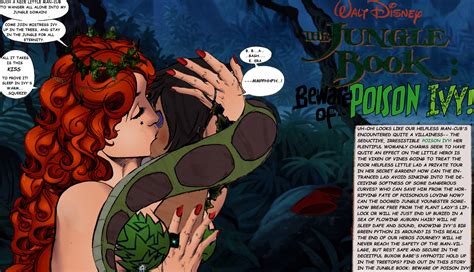 Post 2967003 Batmanseries Crossover Dc Edit Kaa Mowgli Poisonivy Thejunglebook