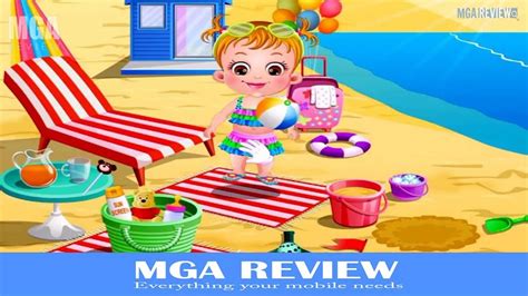 Baby Hazel At Beach Hazel Baby Games Game For Kids Youtube