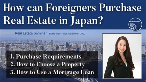 How Can Foreigners Purchase Real Estate In Japan Youtube