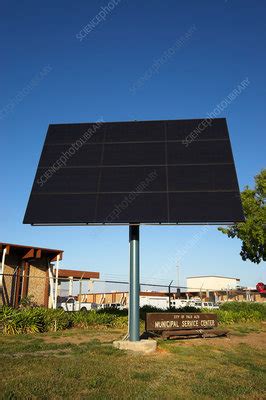 Photovoltaic Solar Tracker Stock Image C002 8634 Science Photo