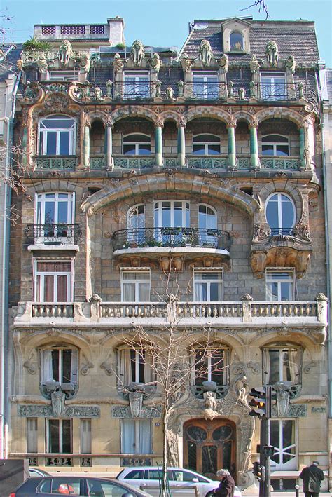 Immeuble Art Nouveau De Jules Lavirotte à Paris Façade