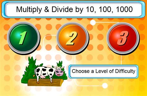 Multiply And Divide By 10 100 And 1000 Bsak Year 4