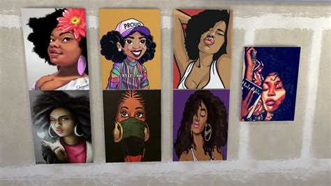 The Black Simmer Paintings By Afrosimtricsimmer