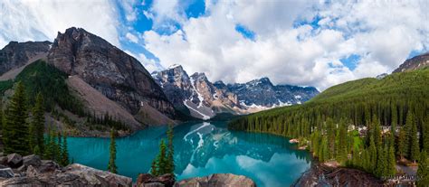 Moraine Lake Panorama Travel Photography And Stock Images By