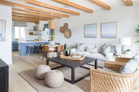 Modern Coastal Design In 2020 Coastal Living Rooms Condo Decorating