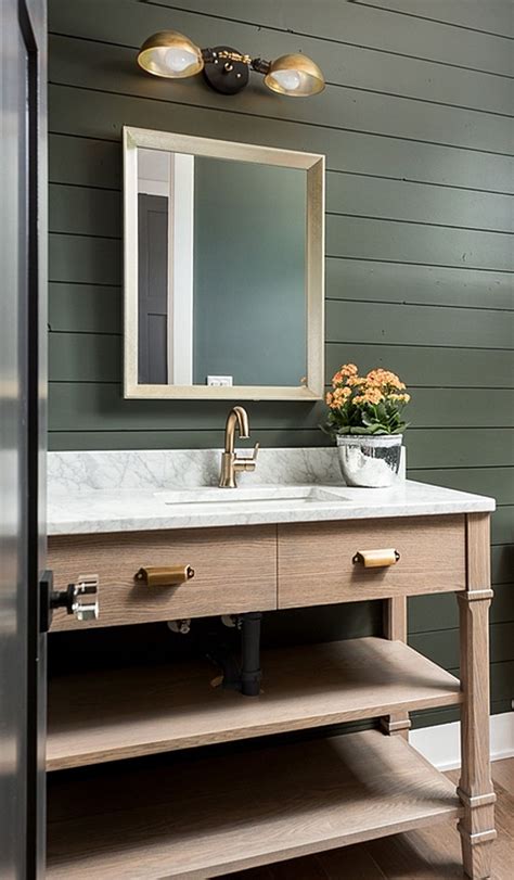 See more ideas about green bathroom, bathroom design, bathroom decor. Exciting ways with natural timber | Green bathroom, Dark ...