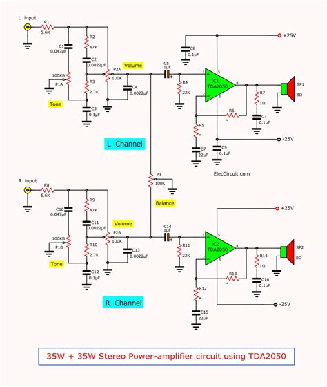 35 Audio Power Amplifier Block Diagram Mikeymersana