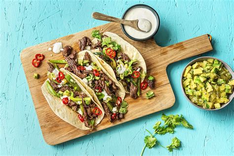 Southwestern Steak Tacos Recipe HelloFresh