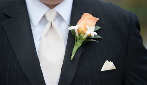 How To Put A Boutonniere On Properly Aberdeens Wedding Florists