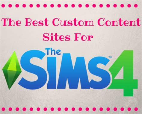 The Best Free Custom Content Sites For The Sims 4 Levelskip