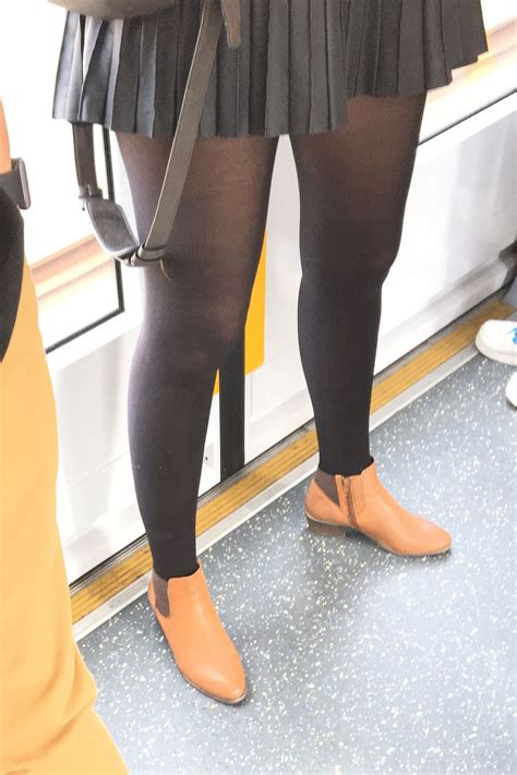 Beautiful Pins — Part 2 Of 4 Train Station Stockings Black Pantyhose