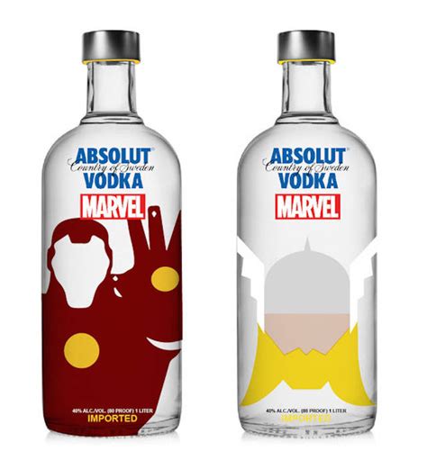Marvel Absolut Vodka Redesign Concept Fubiz Media