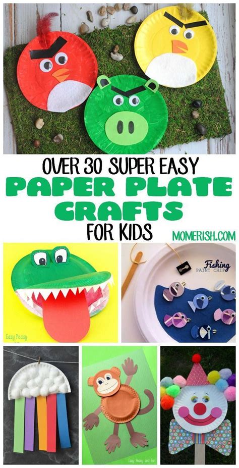 These Super Easy Paper Plate Crafts For Kids Will Keep