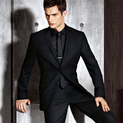 Menswear Compendium Black Suit Men Mens Fashion Suits Fashion Suits