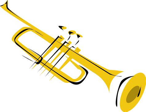 Trumpet Clip Art Free Clipart Images 4 Wikiclipart