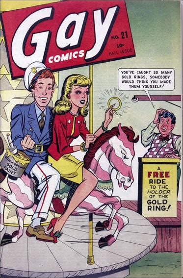 Gay Comics 21 A Sep 1945 Comic Book By Atlas