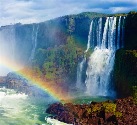 Iguazu Falls One Of The Seven Natural Wonders Of The