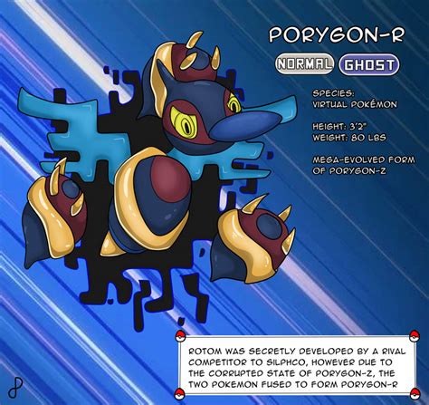 Porygon Z Mega Evolution Porygon R By Projectporygon On Deviantart