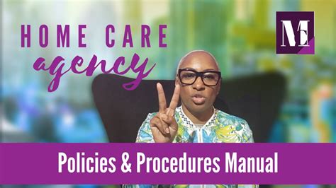 Home Care Agency Policies And Procedures Manual Youtube