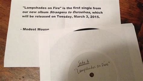 Modest Mouse’s New Album Is Called Strangers To Ourselves