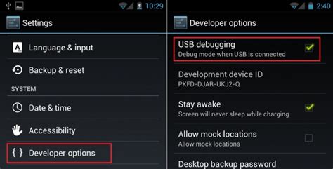 Connect your screen broken phone to pc. Come si Attiva il Debug USB su Android | MobileTek Blog