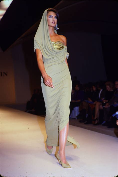 Linda Evangelista Lanvin Haute Couture Runway Show Ss 1990 Couture
