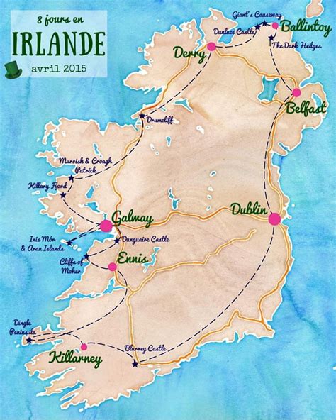 Itinéraire Voyage Irlande Ireland Voyage Irlande Irlande Visiter