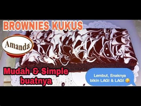 Official account amanda brownies a truly brownies taste — whatsapp : RESEP BROWNIES KUKUS AMANDA - RESEP RAHASIA - YouTube