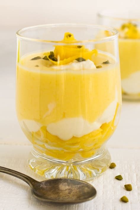 Mango Creme Dessert Im Glas 1000leckerbissen