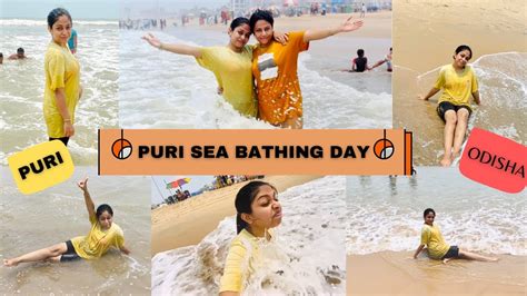 Enjoying Sea Bath At Puri Sea Beach Puri Sea Beach Bathing And Enjoying Madness Its Fun😂 Youtube