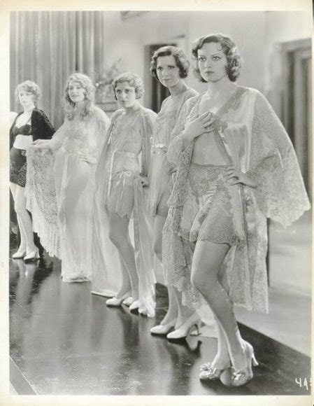 pre code hollywood lingerie underpinnings from 1929 1934