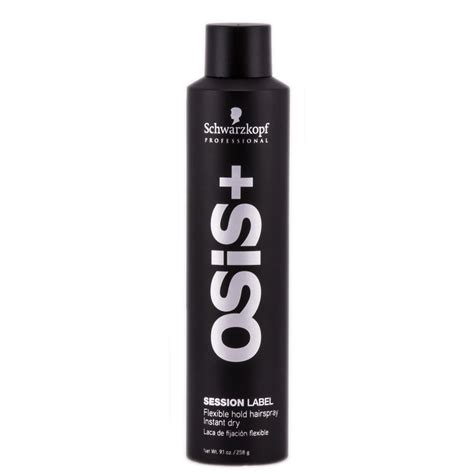 Delivery to east malaysia and international is prohibited. Schwarzkopf OSiS + Session Label Flexible Hold Hair spray ...