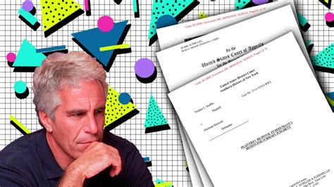 Sealed Epstein Court Documents Name At Least 1 000 People Youtube