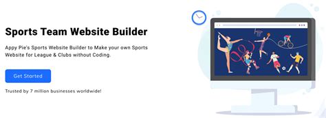 It's integrated with a chatbot builder so there's no coding required to get started talking with your website visitors. Free Sports Team Website Builder for League & Clubs