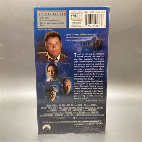 The Generals Daughter VHS 2000 Special Edition NEW FACTORY SEALED
